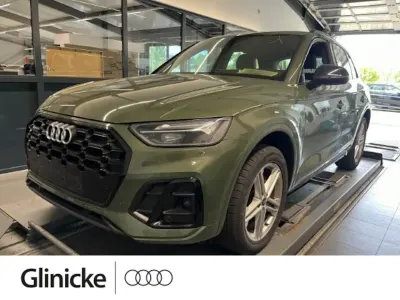 Gebraucht Audi Q5 S-Line 204 PS (150 kW) 2023 Distriktgrün metallic SUV