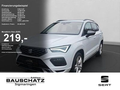 Gebraucht Seat Ateca FR 150 PS (110 kW) 2022 Žnevadaž weiss SUV