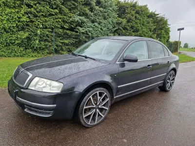 Gebraucht Skoda Superb 196 PS (144 kW) 2005 Schwarz Limousine