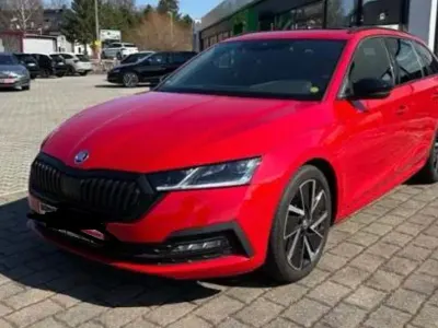 Gebraucht Skoda Octavia First Edition 150 PS (110 kW) 2021 Rot Kombi