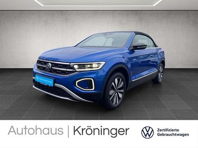 Gebraucht VW T-Roc Cabriolet Goal 116 PS (85 kW) 2025 Ravennablau metallic Cabrio