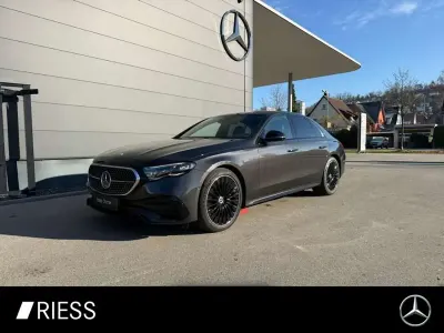 Brugt Mercedes E300 AMG 313 HK (230 kW) 2024 Grå Sedan