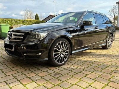 Brugt Mercedes C250 AMG line 204 HK (150 kW) 2013 Sort Sedan