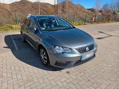 Usata Seat Leon ST 115 CV (84 kW) 2018 Grigio Station wagon