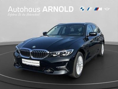 Gebraucht BMW 320e Luxury Line 204 PS (150 kW) 2021 Saphirschwarz Kombi