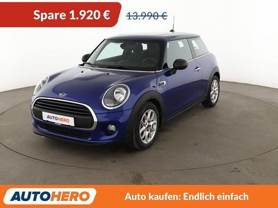 Gebraucht Mini ONE 102 PS (75 kW) 2018 Blau Kleinwagen