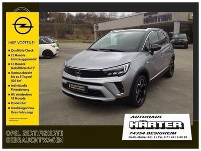 Gebraucht Opel Crossland Ultimate 131 PS (96 kW) 2022 Grau (quarz silber) SUV