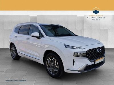 White cream Gebraucht 2024 Hyundai Santa Fe Signature SUV | 44.480 € (Guter Preis)