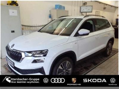 Gebraucht Skoda Karoq Tour 150 PS (110 kW) 2023 Moonweiss metallic SUV