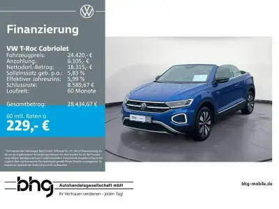 Usata VW T-Roc Goal 116 CV (85 kW) 2025 Blu SUV