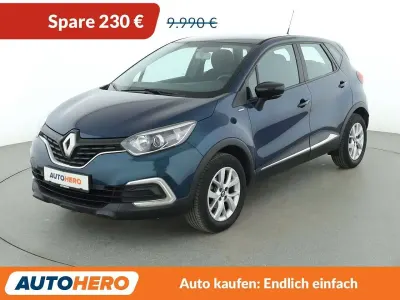 Gebraucht Renault Captur LIMITED 90 PS (66 kW) 2019 Blau SUV