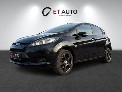 Gebraucht Ford Fiesta Trend 82 PS (60 kW) 2009 Schwarz Kleinwagen