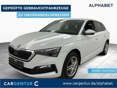 Gebraucht Skoda Scala Style 116 PS (85 kW) 2020 Moon weiss perleffekt Kleinwagen