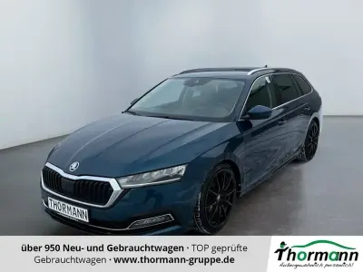 Brugt Skoda Octavia Style 110 HK (80 kW) 2021 Blå Stationcar