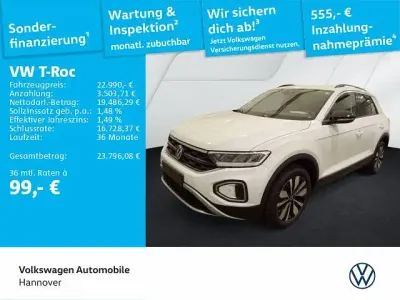 Gebraucht VW T-Roc Goal 116 PS (85 kW) 2025 Pure white SUV