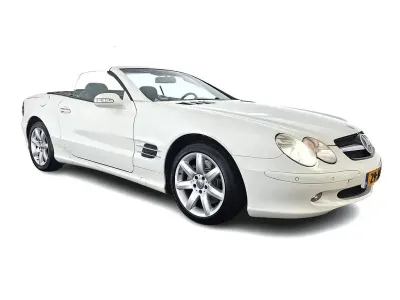 Gebraucht Mercedes SL500 306 PS (225 kW) 2002 Weiß Cabrio
