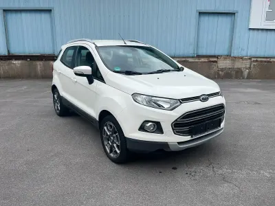 Gebraucht Ford Ecosport Titanium 125 PS (91 kW) 2016 Weiß SUV