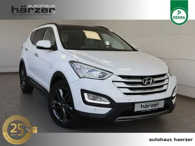 Gebraucht Hyundai Santa Fe Premium 197 PS (144 kW) 2014 Weiß SUV