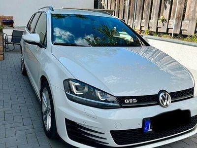 gebraucht VW Golf VII GTD / Weiß / guter Zustand