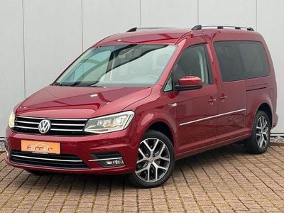 Rot Gebraucht 2020 VW Caddy Maxi Highline Van / Kleinbus | 28.980 € (Guter Preis)