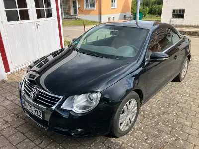 Brugt VW Eos Edition 122 HK (89 kW) 2010 Sort Cabriolet