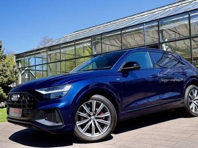 Second-hand Audi Q8 S-Line 286 CP (210 kW) 2019 Albastru SUV