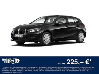 Gebraucht BMW 120 Advantage 178 PS (130 kW) 2021 Schwarz Kleinwagen