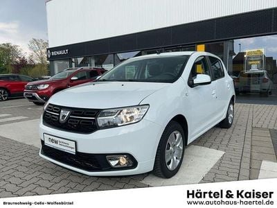 Gebraucht Dacia Sandero Comfort 73 PS (53 kW) 2019 Arktisweiß (weiß) (weiß) Kleinwagen