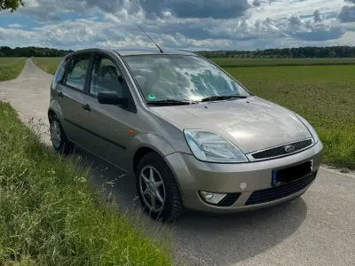 Gebraucht Ford Fiesta Ghia 70 PS (51 kW) 2003 Beige Kleinwagen