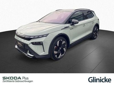 Gebraucht Skoda Elroq First Edition 210 kW (286 PS) 2025 Timianogrün blackmagic perleffekt SUV