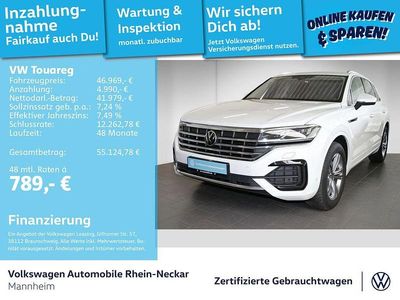 Gebraucht VW Touareg R-line 231 PS (169 kW) 2023 Oryxweiß perlmutteffekt SUV