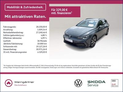 Second-hand VW Golf VIII R-line 131 CP (96 kW) 2024 Gri Break
