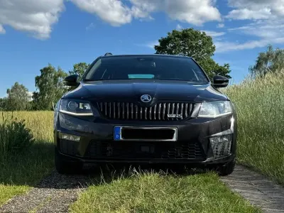 Gebraucht Skoda Octavia RS 184 PS (135 kW) 2014 Schwarz Kombi