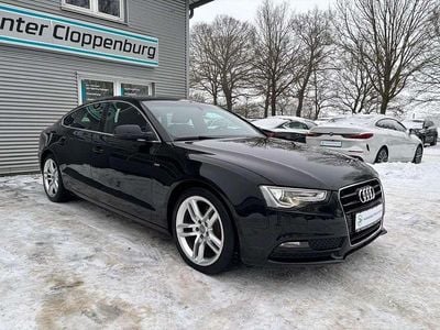 Gebraucht Audi A5 Sportback S-Line 150 PS (110 kW) 2014 Brillantschwarz Kleinwagen