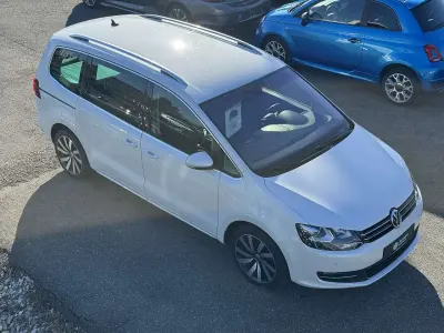 Gebraucht VW Sharan 184 PS (135 kW) 2016 Oryxwhite perlmutteffekt Van / Kleinbus