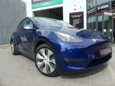 Gebraucht Tesla Model Y 378 kW (514 PS) 2023 Dunkelblau (metallic) SUV