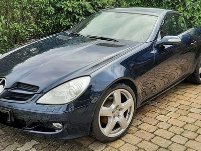 Gebraucht Mercedes SLK200 163 PS (119 kW) 2006 Blau Cabrio