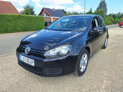 Gebraucht VW Golf VI Trendline 110 PS (80 kW) 2009 Schwarz Limousine