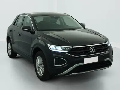 Gebraucht VW T-Roc 110 PS (80 kW) 2022 Schwarz (noir intense) SUV