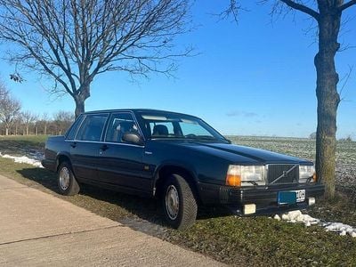Gebraucht Volvo 740 114 PS (83 kW) 1988 Blau Limousine