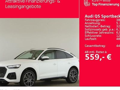 Gebraucht Audi Q5 Sportback S-Line 299 PS (219 kW) 2023 Weiß SUV