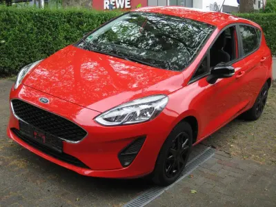 Gebraucht Ford Fiesta Trend 71 PS (52 kW) 2017 Rot Kleinwagen