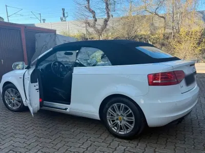 Gebraucht Audi A3 Cabriolet S-Line 160 PS (117 kW) 2011 Weiß Cabrio