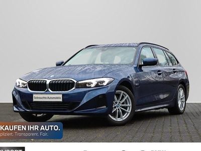 Gebraucht BMW 320e Shadowline 204 PS (150 kW) 2022 Phytonicblau Kombi