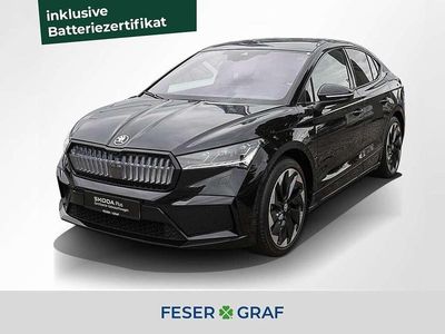 Black magic perleffekt Gebraucht 2024 Skoda Enyaq iV SportLine SUV | 36.880 € (Etwas zu teuer)