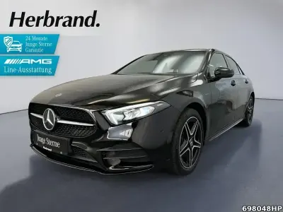 Używany Mercedes A250 AMG 160 KM (117 kW) 2021 Czarny Sedan/Limuzyna