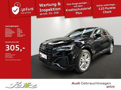 Gebraucht Audi Q2 S-Line 116 PS (85 kW) 2025 Mythosschwarz metallic SUV