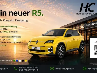 Neu Renault R5 Techno 110 kW (150 PS) 2026 Nachtblau metallic Kleinwagen
