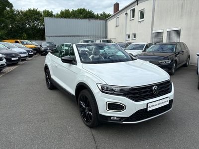 Gebraucht VW T-Roc Cabriolet Style 150 PS (110 kW) 2021 Weiß Cabrio