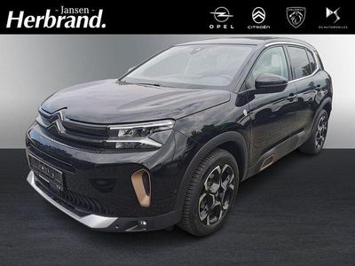 Gebraucht Citroën C5 Aircross PureTech 131 PS (96 kW) 2023 Lackierung schwarz perla nera/ SUV